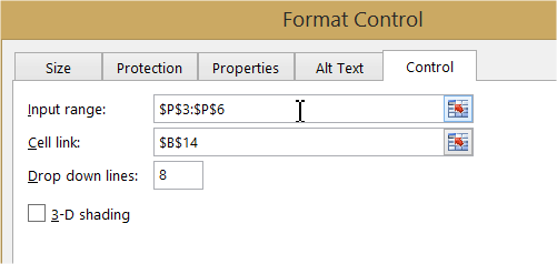 Format Control Properties